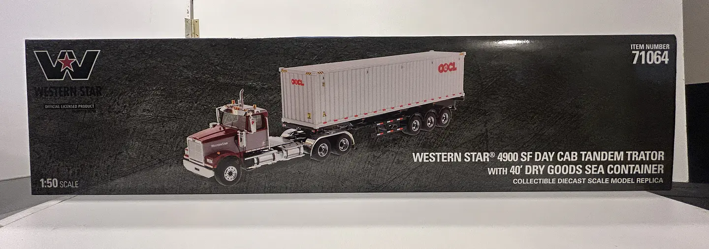 Camión Western Star 4900 SF Day Cab | Diecast Masters 1:50 14
