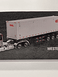 Western Star 4900 SF Day Cab con tráiler esqueletal y contenedor 40’ – Diecast Masters 1:50 (71064) - thumbnail 15