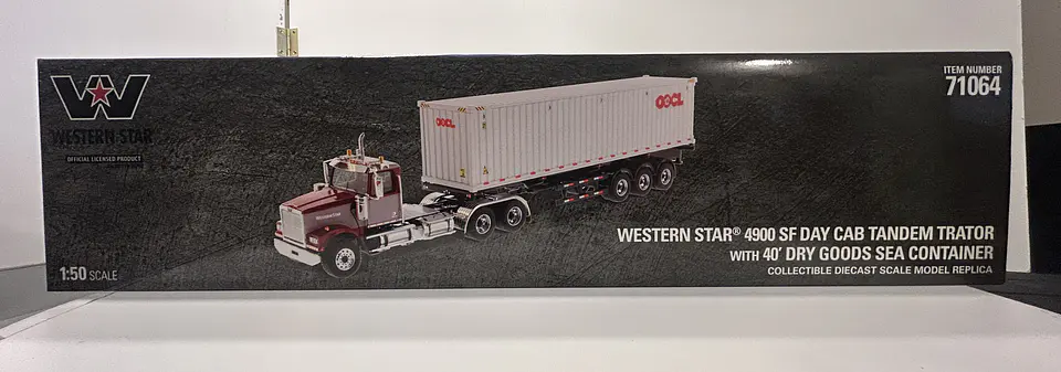 Camión Western Star 4900 SF Day Cab | Diecast Masters 1:50 14