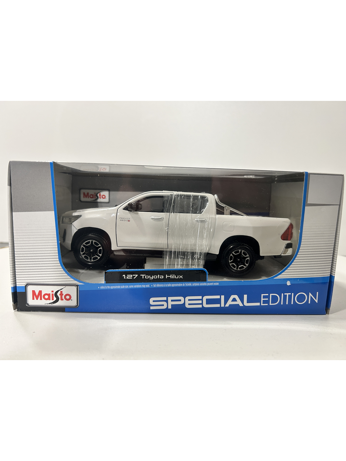 Maisto 1:27 Toyota Hilux Doble Cabina – Camioneta die-cast de trabajo y leyenda en Chile 14