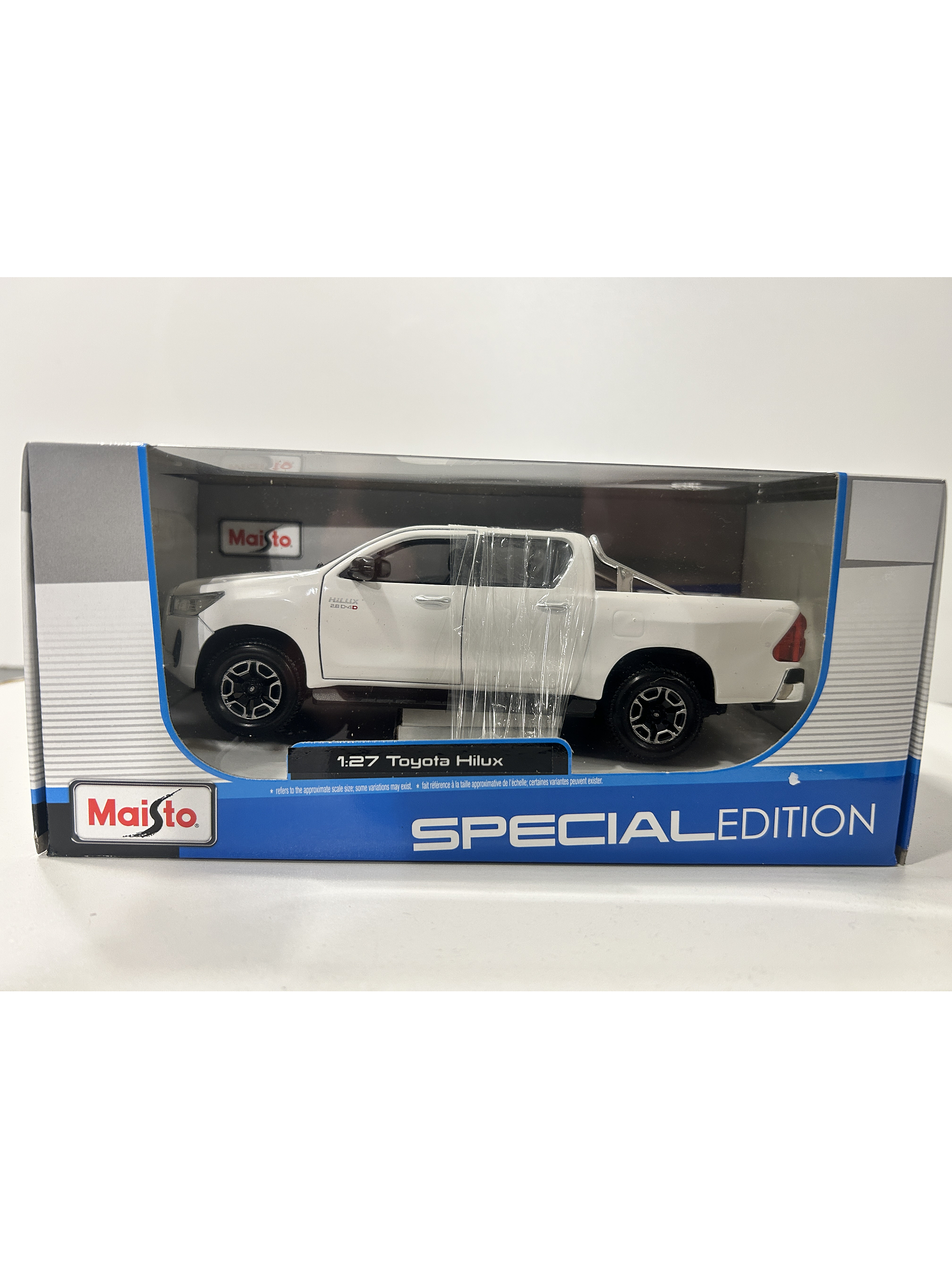 Maisto 1:27 Toyota Hilux Doble Cabina – Camioneta die-cast de trabajo y leyenda en Chile 14