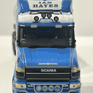 Corgi CC12801  1:50 Scania T-cab + Tolva Feldbinder “Ian Hayes Transport” – Edición Limitada