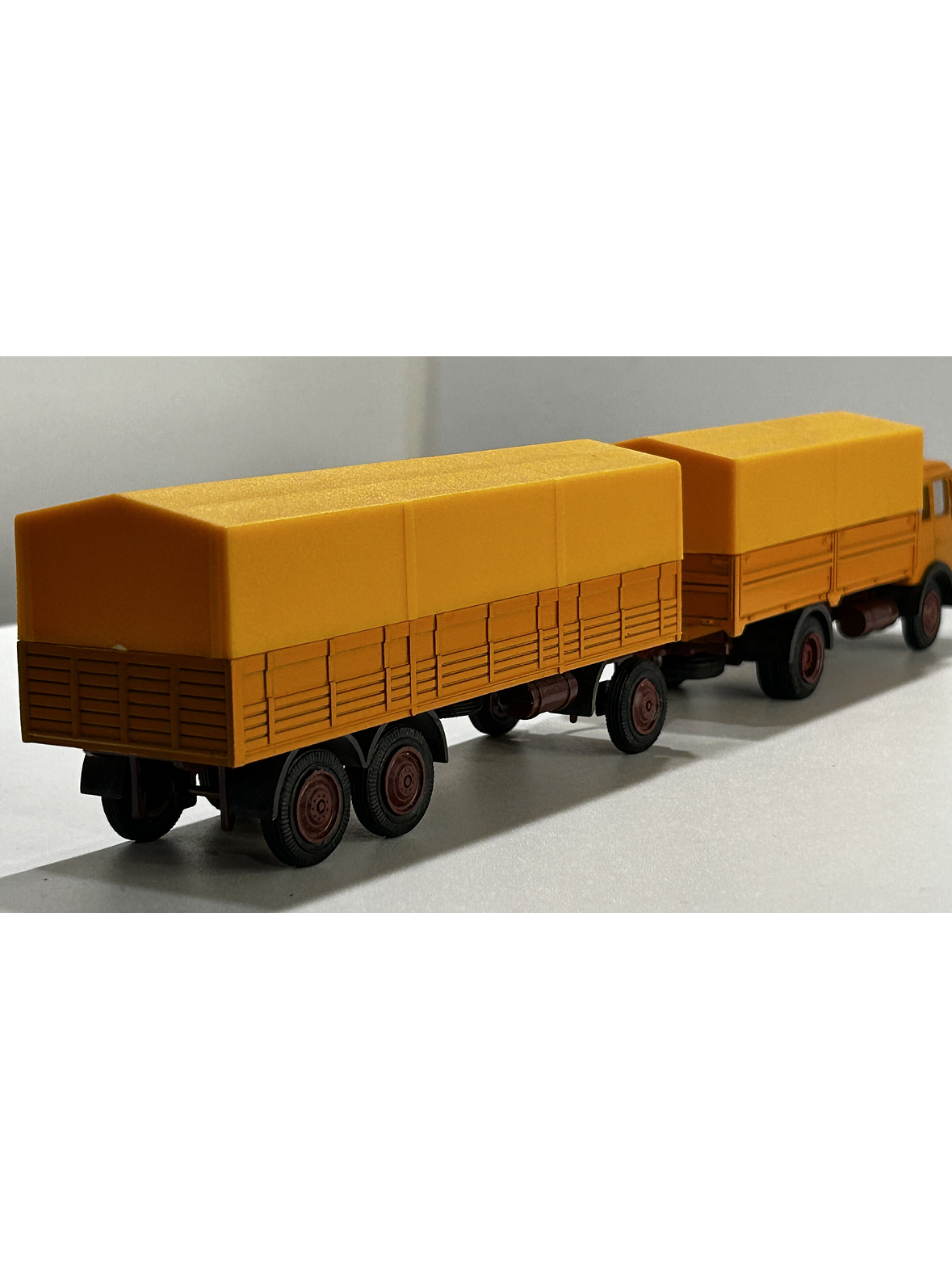 NZG 1:50 Mercedes-Benz 1632/1932 NG con carro lona | Diecast clásico “Made in W. Germany” 6