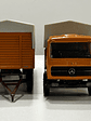 NZG 1:50 Mercedes-Benz 1632/1932 NG con carro lona | Diecast clásico “Made in W. Germany” - Miniatura 16