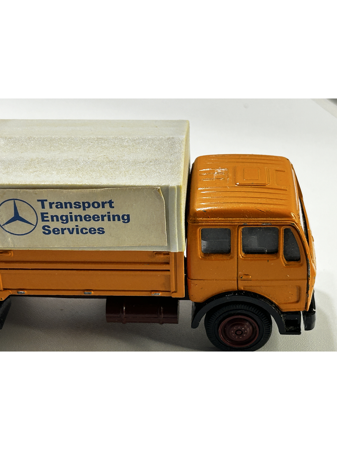 NZG 1:50 Mercedes-Benz 1632/1932 NG con carro lona | Diecast clásico “Made in W. Germany” 17