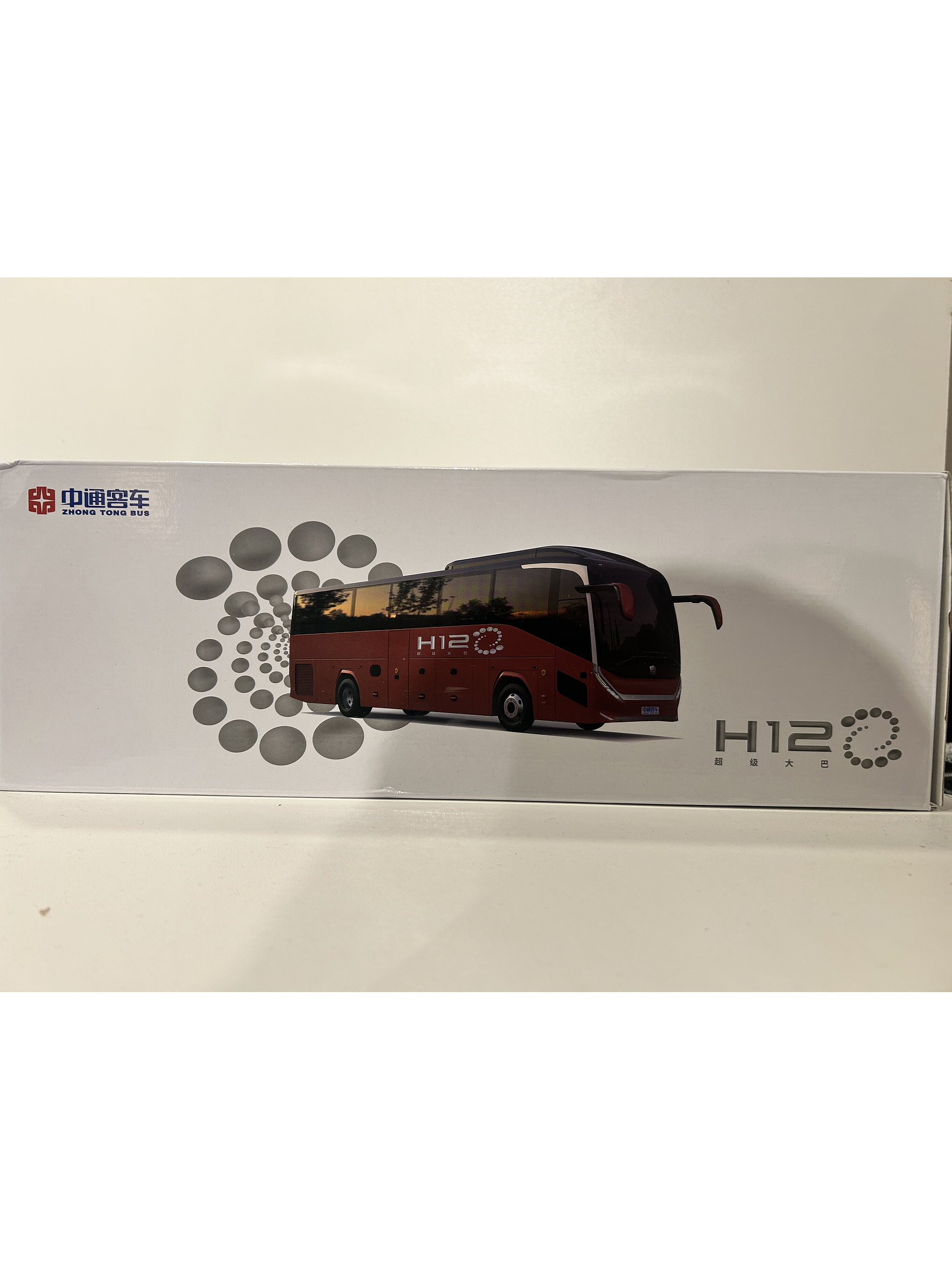 Bus Zhongtong H12. Escala 1:36 | 