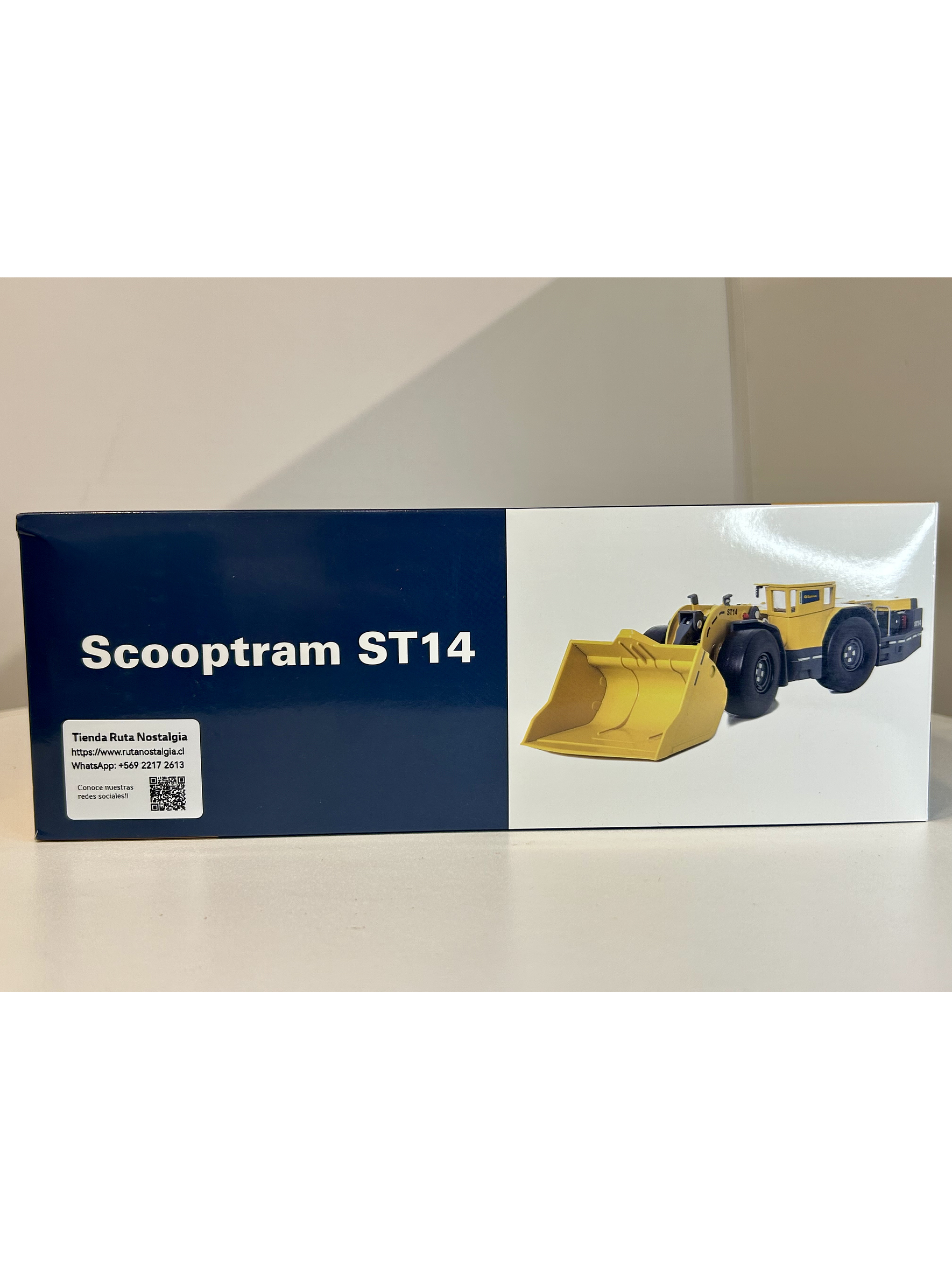 Scooptram ST14 Epiroc 1:50 — cargadora subterránea mítica para vitrinas mineras (SEO Jumpseller Chile) 11