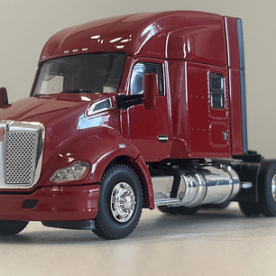 Camión Kenworth T680 6x4 | Rojo - WSI USA Basic Line. Miniatura escala 1:50