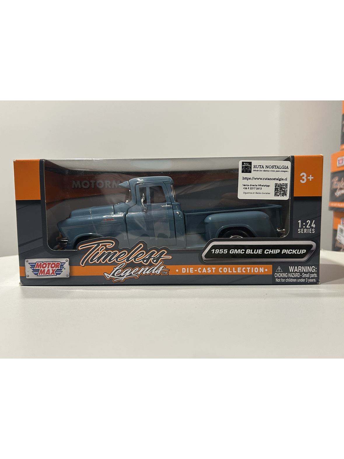 Motormax GMC 100 Pickup, 1:24 (Timeless Legends) – Ruta Nostalgia Chile 10
