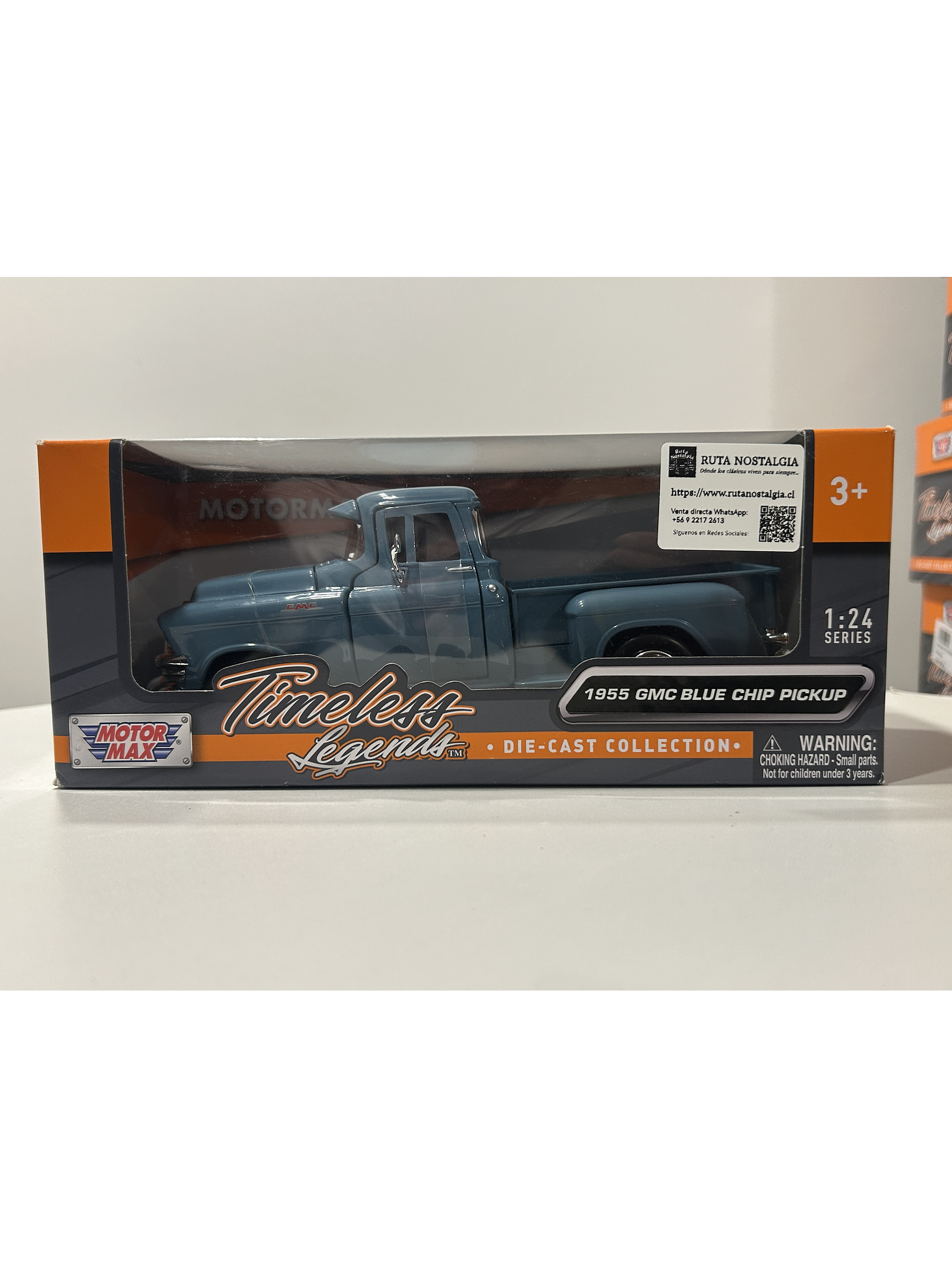 Motormax GMC 100 Pickup, 1:24 (Timeless Legends) – Ruta Nostalgia Chile 10