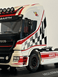 Iveco Stralis Hi-Way 2016 Abarth 1:43 Hachette – Camión tuning europeo de colección  - Miniatura 1