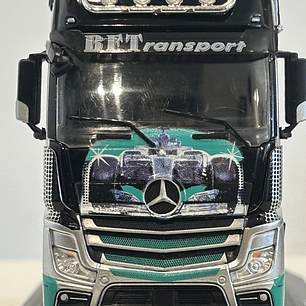Camión Mercedes-Benz Actros MP4 2012 AMG Petronas F1 Team 1:43 Hachette – Mercedes F1 de colección