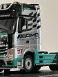 Camión Mercedes-Benz Actros MP4 2012 AMG Petronas F1 Team 1:43 Hachette – Mercedes F1 de colección - Miniatura 1