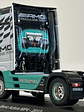 Camión Mercedes-Benz Actros MP4 2012 AMG Petronas F1 Team 1:43 Hachette – Mercedes F1 de colección - Miniatura 8