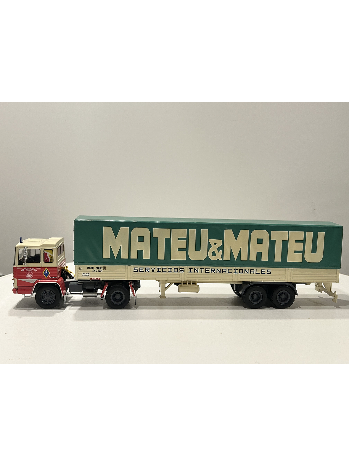 Pegaso 2080/50 Mateu & Mateu 1972 1:43 – Camión tráiler clásico español para coleccionistas y transportistas nostálgicos 9