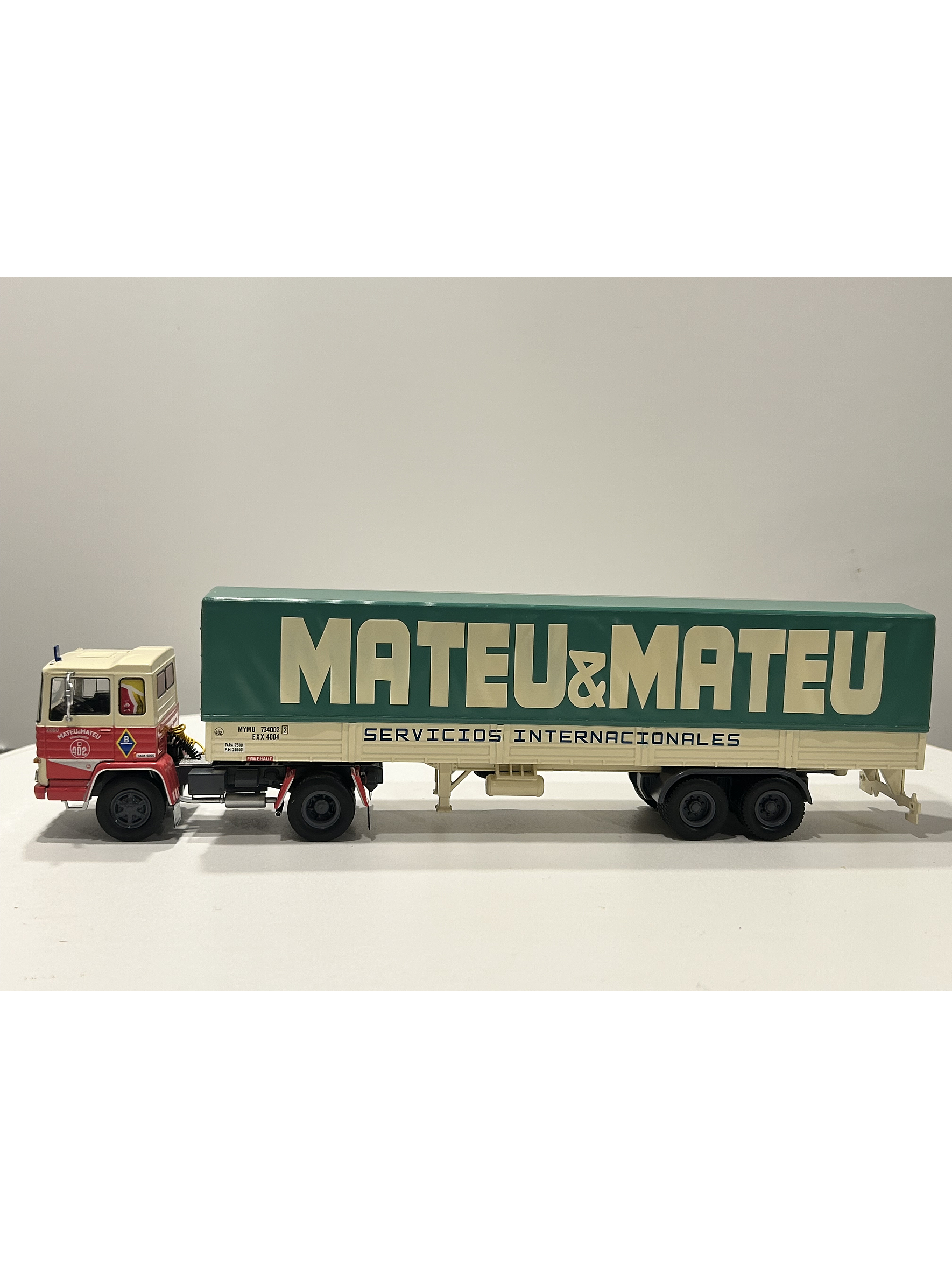 Pegaso 2080/50 Mateu & Mateu 1972 1:43 – Camión tráiler clásico español para coleccionistas y transportistas nostálgicos 9