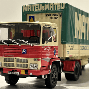 Pegaso 2080/50 Mateu & Mateu 1972 1:43 – Camión tráiler clásico español para coleccionistas y transportistas nostálgicos
