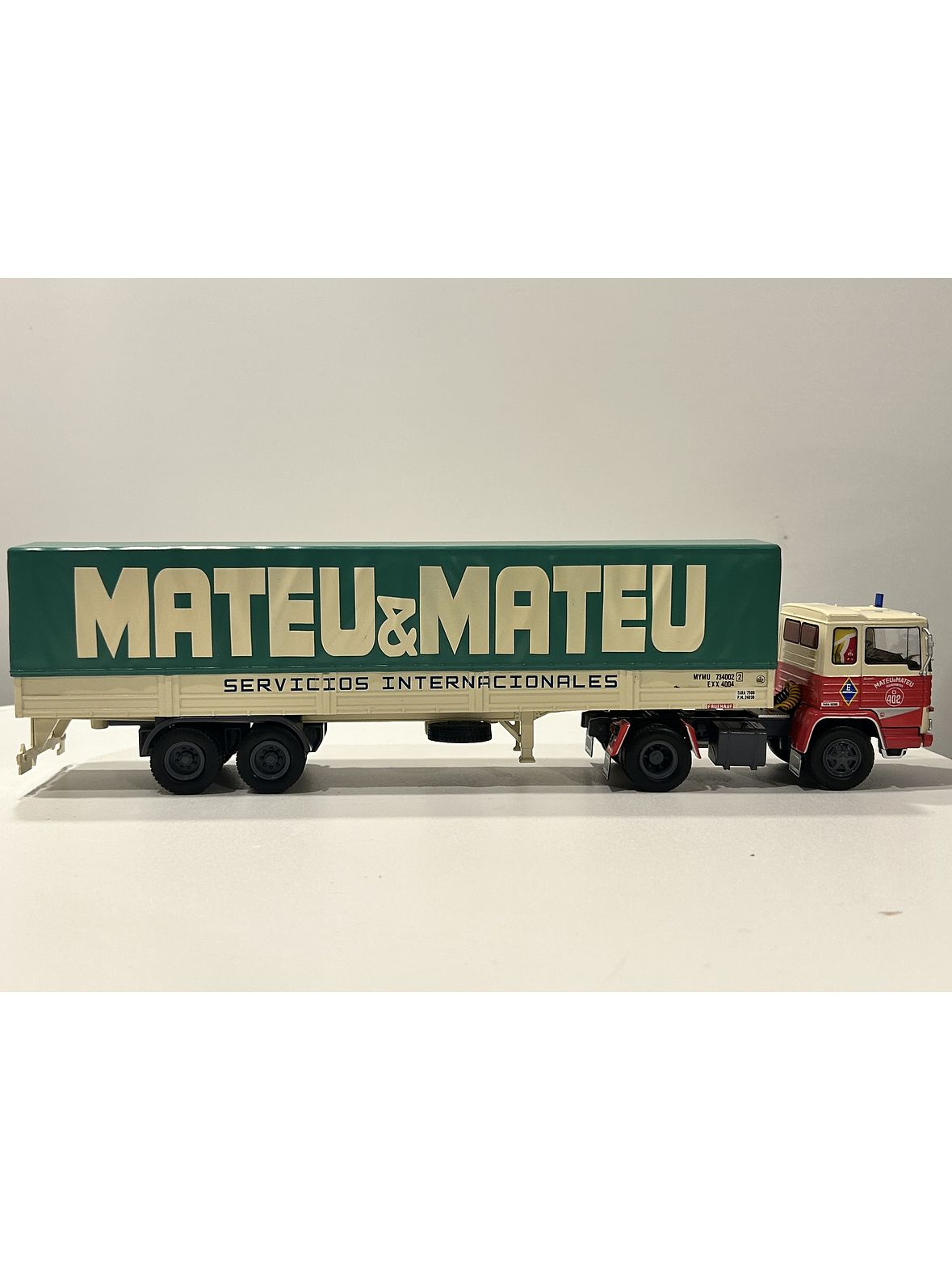 Pegaso 2080/50 Mateu & Mateu 1972 1:43 – Camión tráiler clásico español para coleccionistas y transportistas nostálgicos 5