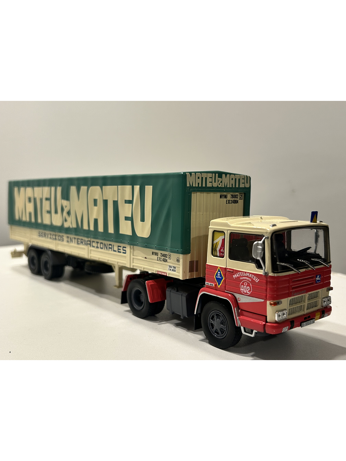 Pegaso 2080/50 Mateu & Mateu 1972 1:43 – Camión tráiler clásico español para coleccionistas y transportistas nostálgicos 3