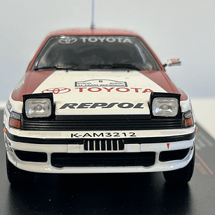 Toyota Celica GT-Four #6 Akropolis 1990 1:24 IXO Models – Auto de Rally Grupo A Coleccionable 