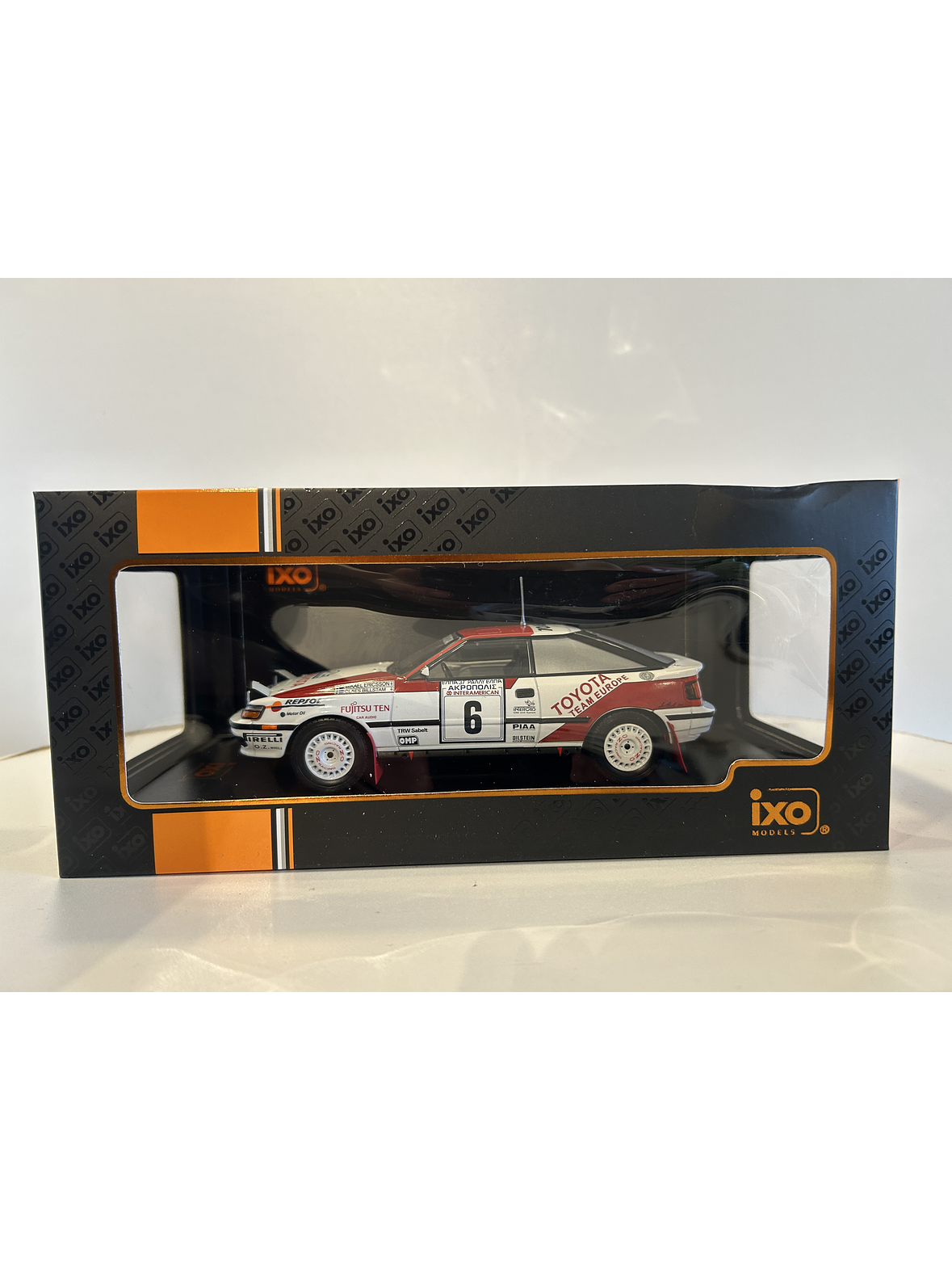 Toyota Celica GT-Four #6 Akropolis 1990 1:24 IXO Models – Auto de Rally Grupo A Coleccionable  10