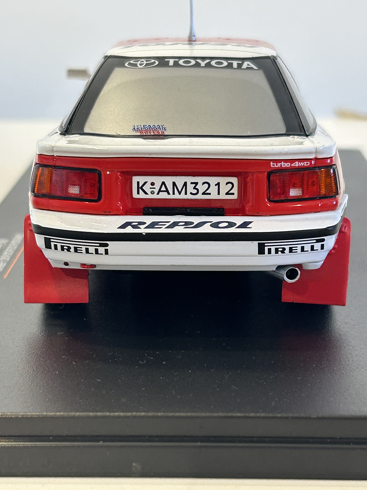 Toyota Celica GT-Four #6 Akropolis 1990 1:24 IXO Models – Auto de Rally Grupo A Coleccionable  7