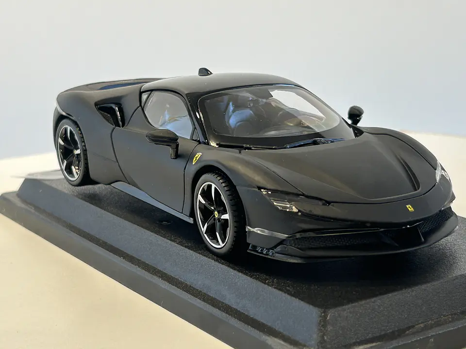 Auto Ferrari SF90 Stradale Bburago Escala 1:24 2