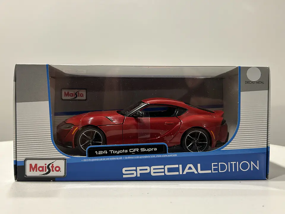 Auto Toyota GR Supra | Maisto 1:24 Coleccionable 19