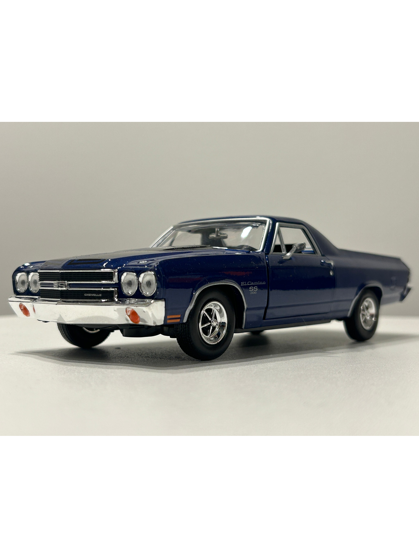 Motormax Chevrolet El Camino SS 396 1970 1:24 – Pick Up clásica muscle car, metal fundido, colección Timeless Legends 1