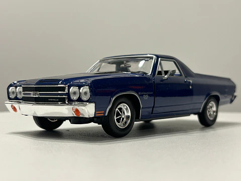 Chevrolet El Camino SS 396 1970 | Motormax 1:24 – Pick Up clásica muscle car, colección Timeless Legends