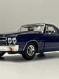 Motormax Chevrolet El Camino SS 396 1970 1:24 – Pick Up clásica muscle car, metal fundido, colección Timeless Legends - Miniatura 1