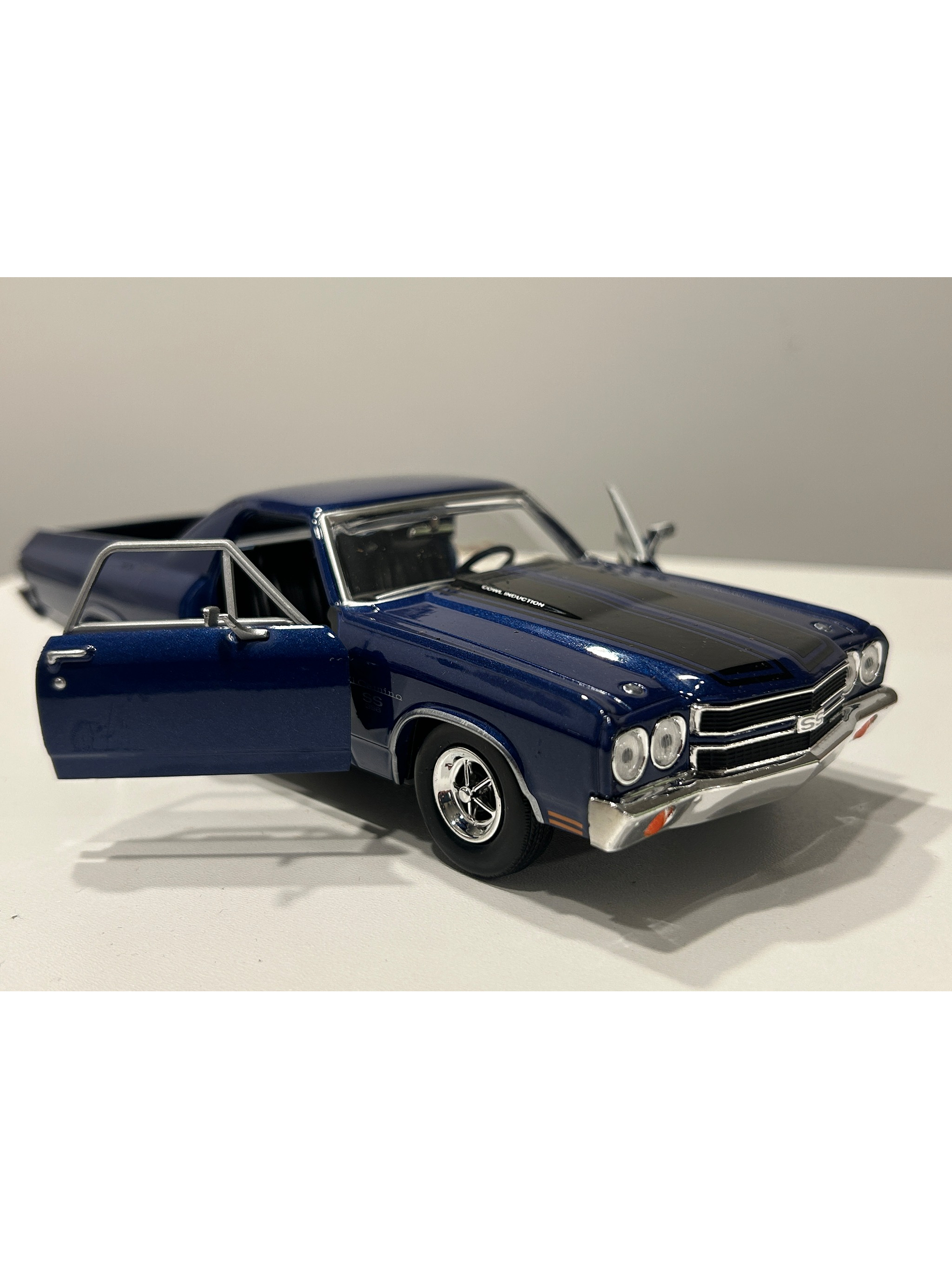 Motormax Chevrolet El Camino SS 396 1970 1:24 – Pick Up clásica muscle car, metal fundido, colección Timeless Legends 2