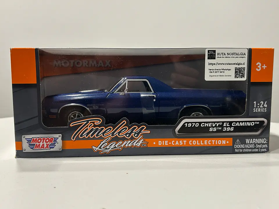 Camioneta Chevrolet El Camino SS 396 (1970) | Motormax 1:24 4