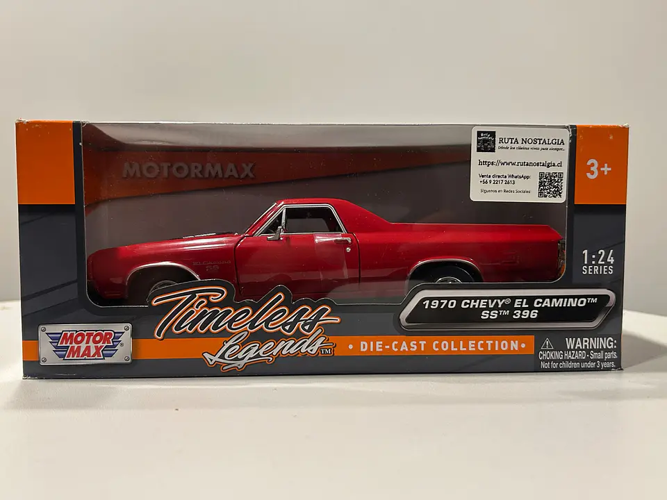 Camioneta Chevrolet El Camino SS 396 (1970) | Motormax 1:24 7