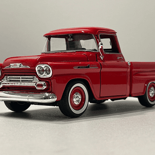 Chevrolet Apache Fleetside 1958 Motormax 1:24 – Pickup clásica americana de colección