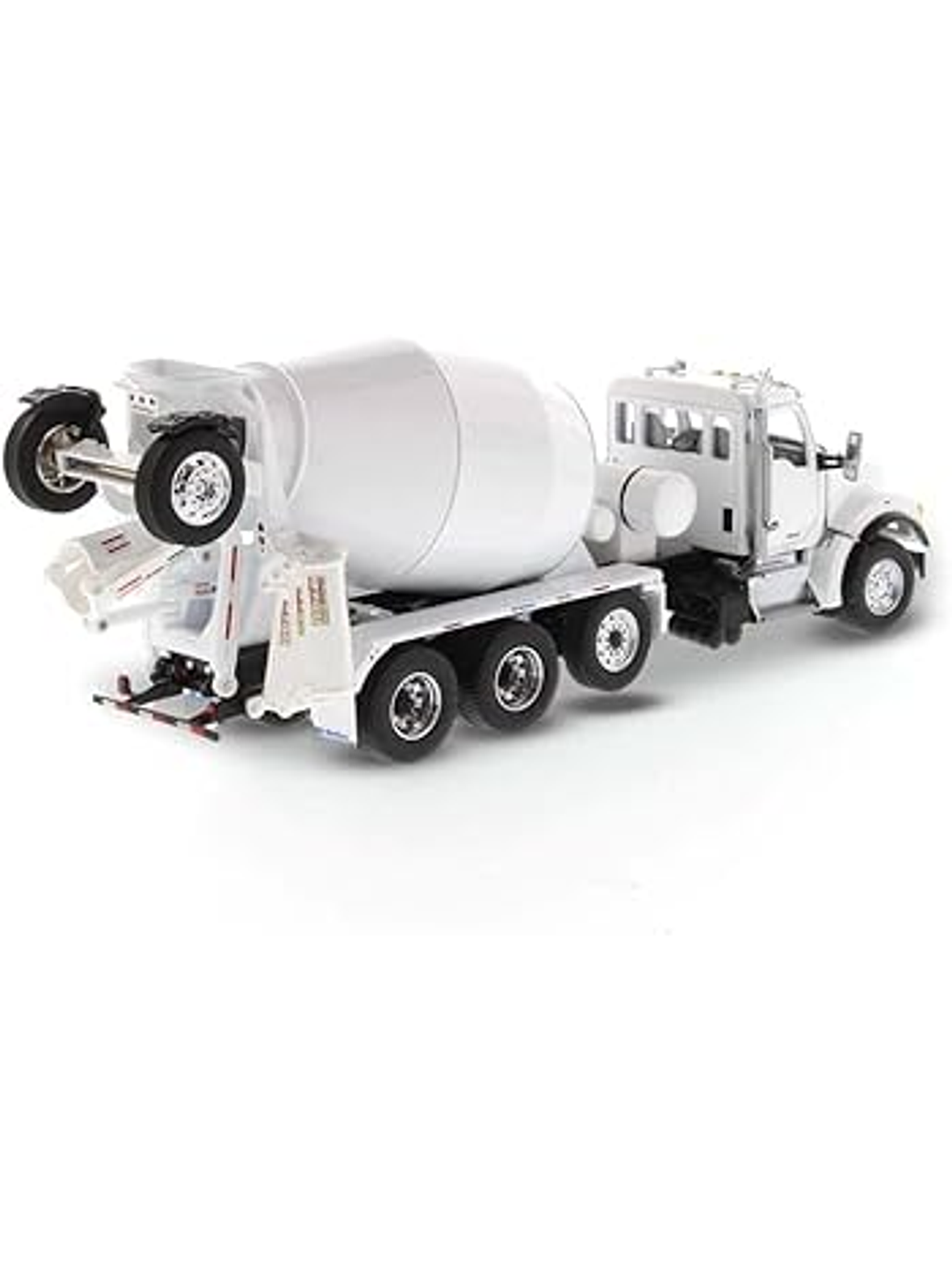 Kenworth T880 Mixer McNeilus BridgeMaster 1:50 Diecast Masters | Camión hormigonero blanco de colección 3