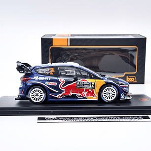 Ford Fiesta WRC Red Bull 2018 IXO 1:24 – Rally Monte Carlo #2 Evans / Barritt MSport