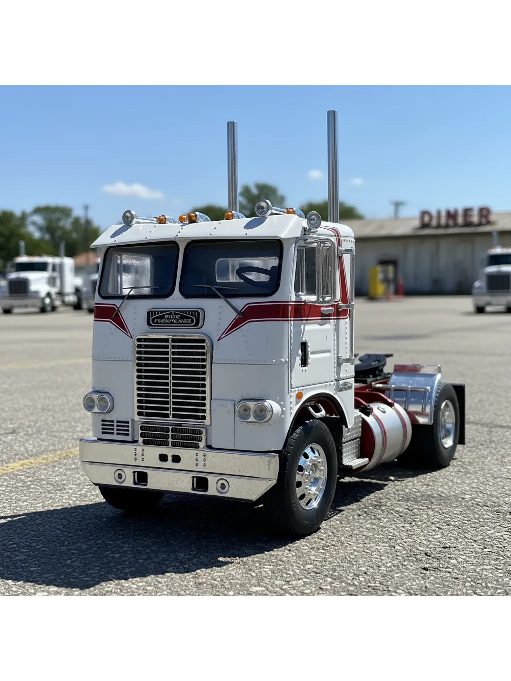Freightliner COE 1976 – Modelo 1:43 Ixo “Camión Clásico Cab-Over” 1
