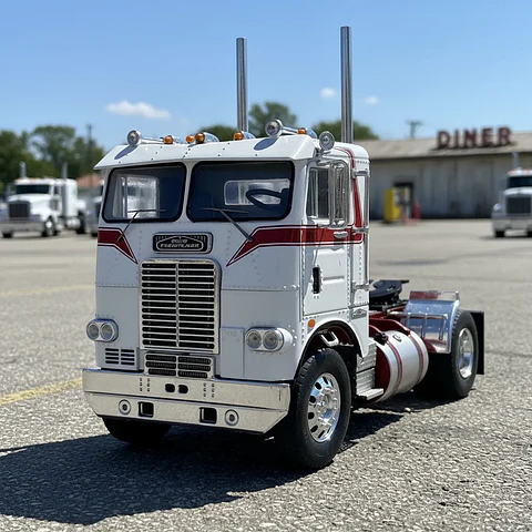 Freightliner COE 1976 – Modelo 1:43 Ixo “Camión Clásico Cab-Over”