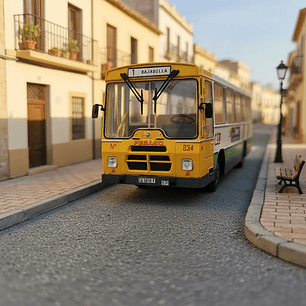 Pegaso 5062A – Autobús Urbano 1976 (1:43) – Colección Pegaso España