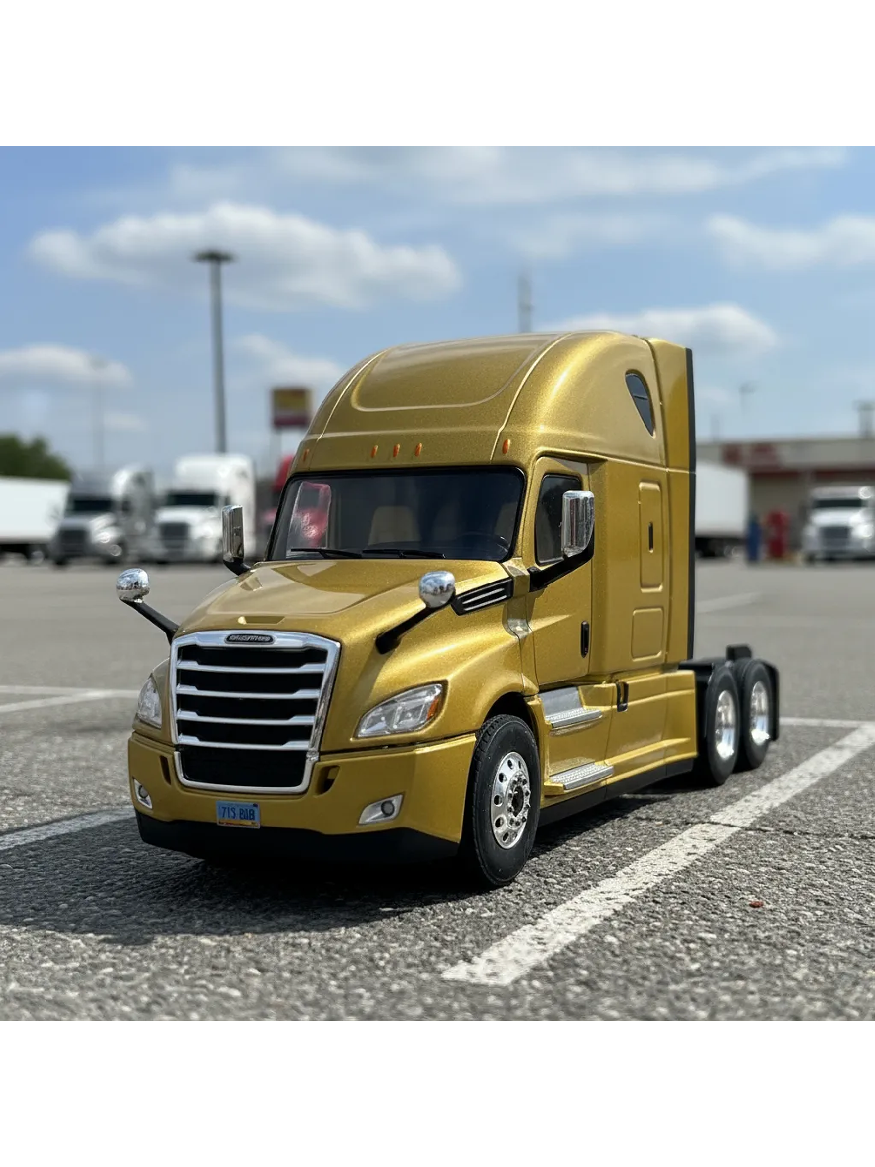 Freightliner Cascadia 2018 (1:43) – Camión Clásico Americano Ixo Models 1