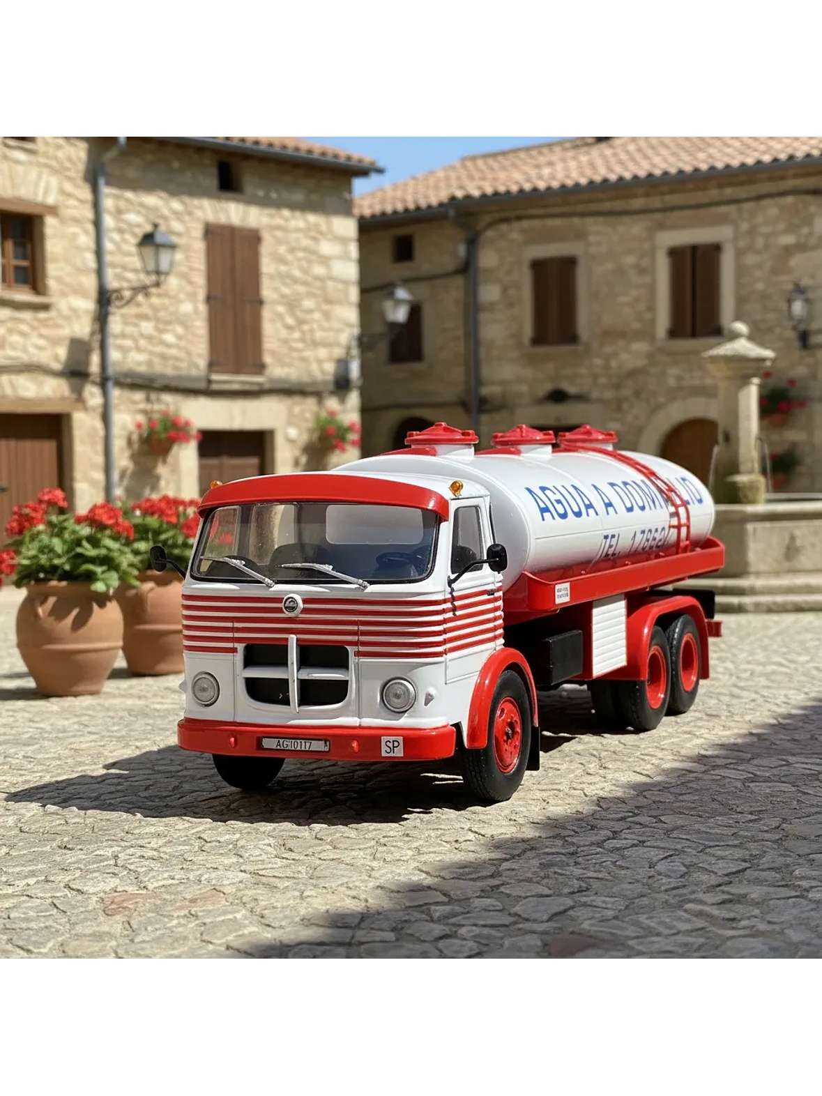 Camión Pegaso Comet 1065 “Agua a Domicilio” 1967 – Altaya/IXO escala 1:43 – Historia en Chile 1