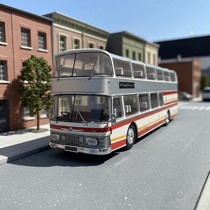 Bus Neoplan Skyliner NH 22L – Miniatura Ixo Models Escala 1:43 (Doble piso de lujo)