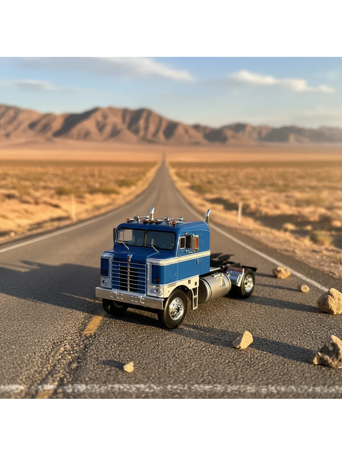 Camión Kenworth Bullnose 1950 Ross Mackie – Miniatura Ixo Models Escala 1:43 11