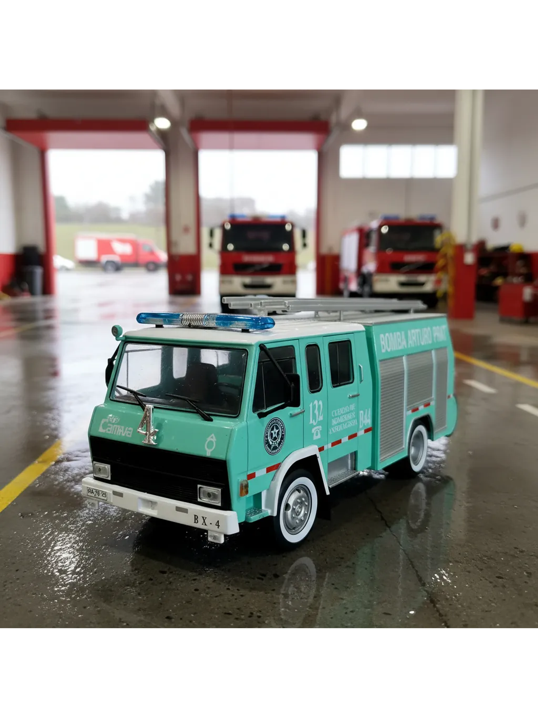 Camión de Bomberos Berliet 770 KB6 – Bomba Arturo Prat Antofagasta 1:43 | Ruta Nostalgia 1