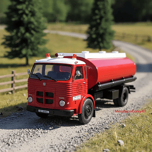 Pegaso 1095 Super Comet Bomberos 1:43 en blister – Modelo coleccionable IXO/Altaya