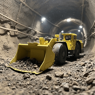 Epiroc Scooptram ST18 SG – 1:50 | Modelo a Escala de Cargador Subterráneo Minero