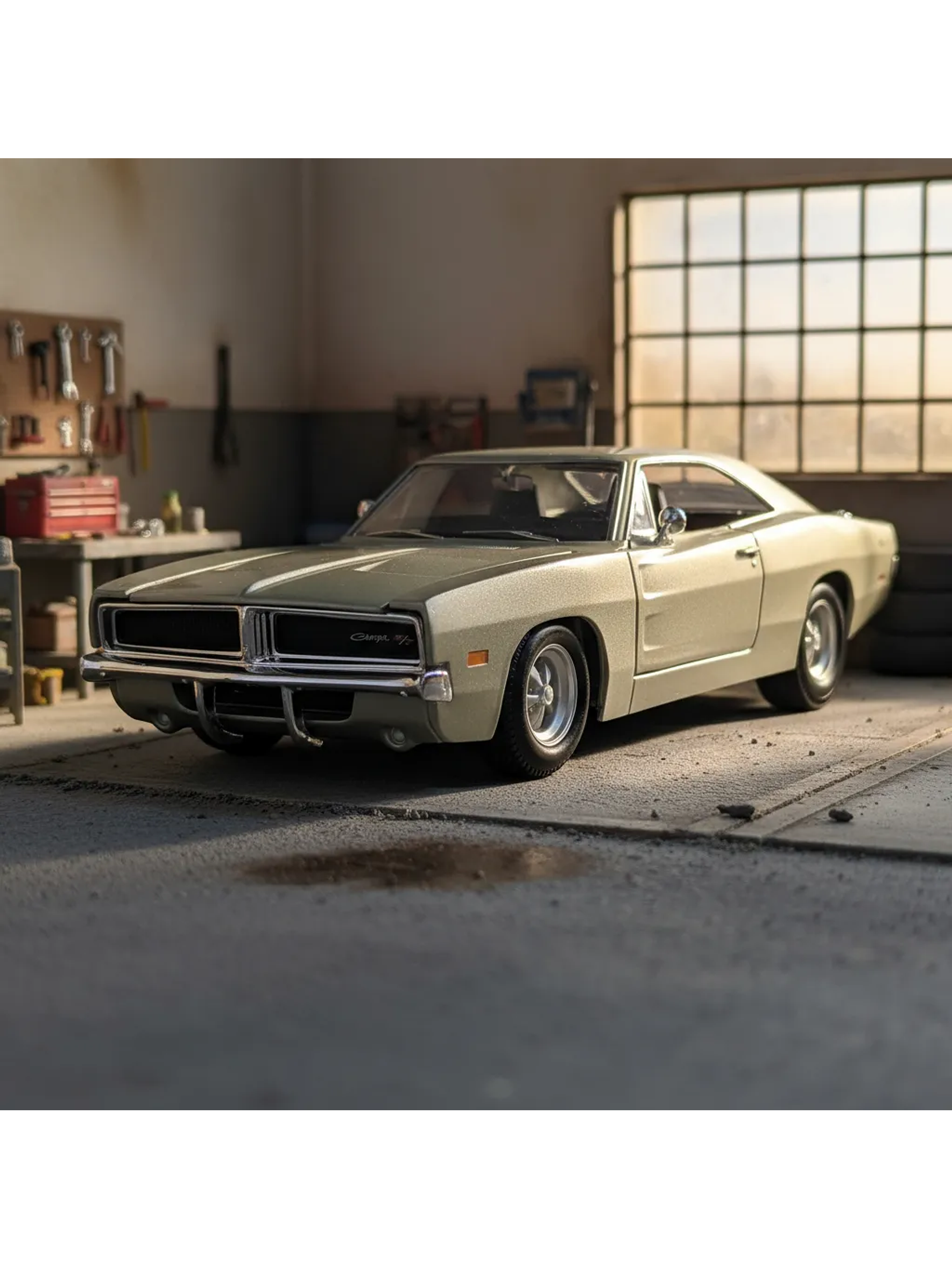 Dodge Charger R/T 1969 – Modelo a Escala 1:25 - Maisto Special Editions - Diecast Coleccionable 1