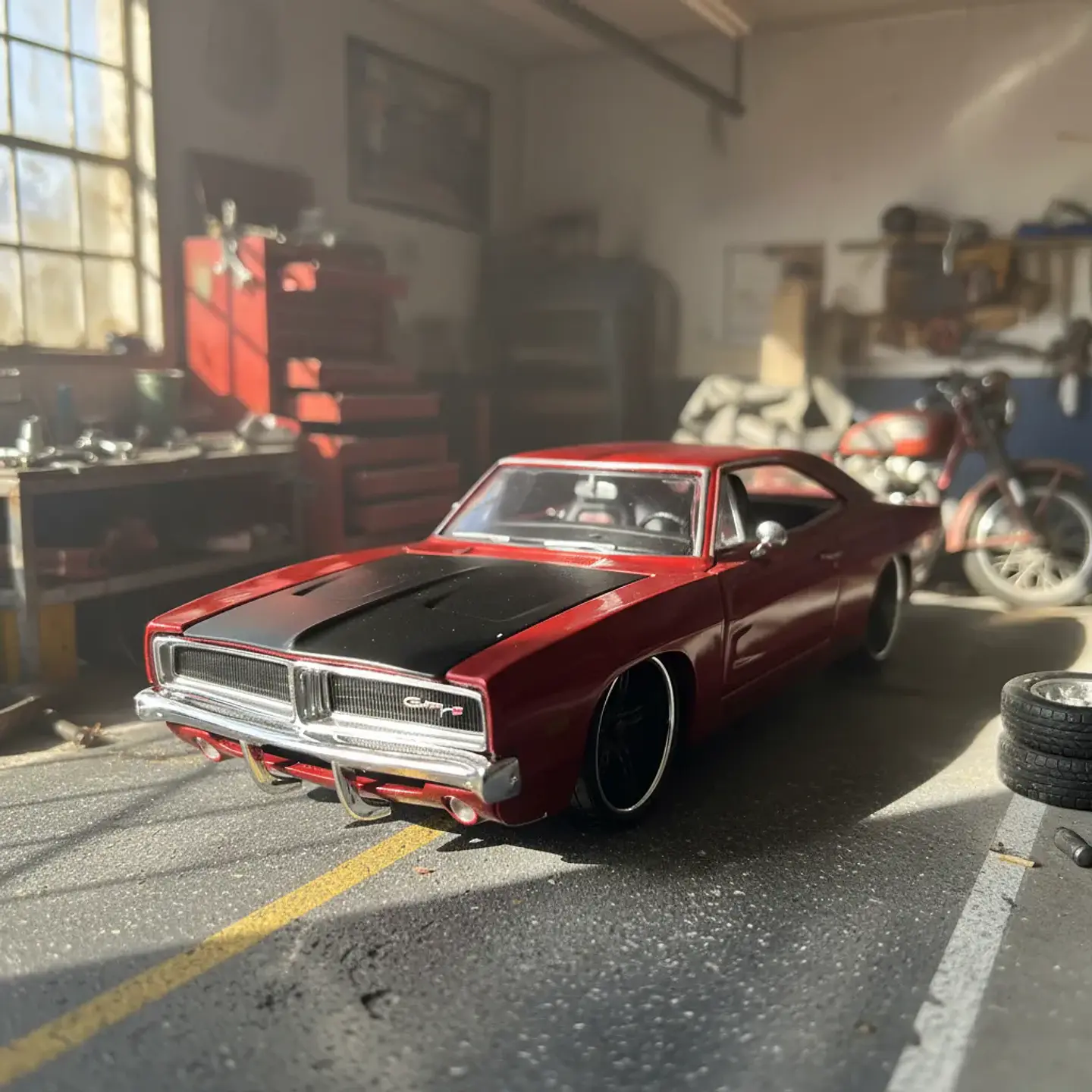 Auto Dodge Charger R/T 1969 | Maisto Escala 1:25 21