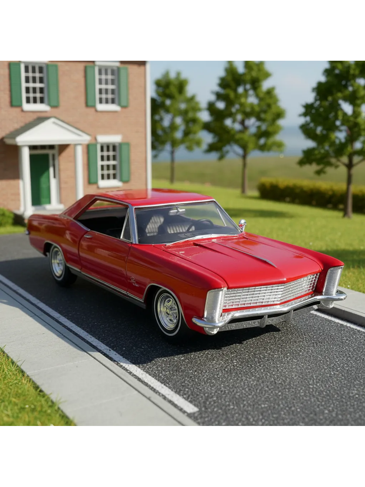 Welly Buick Riviera Gran Sport 1965 1:24 rojo – Coupé USA “personal luxury” a escala | Chile 1